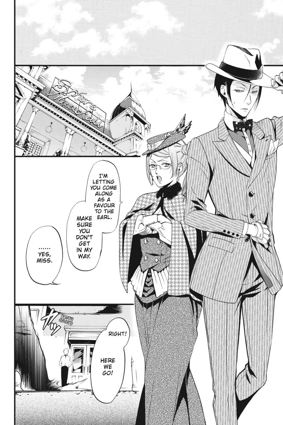 Kuroshitsuji Chapter 116 page 14 - Chapter 116: At noon: The Butler, Attiring