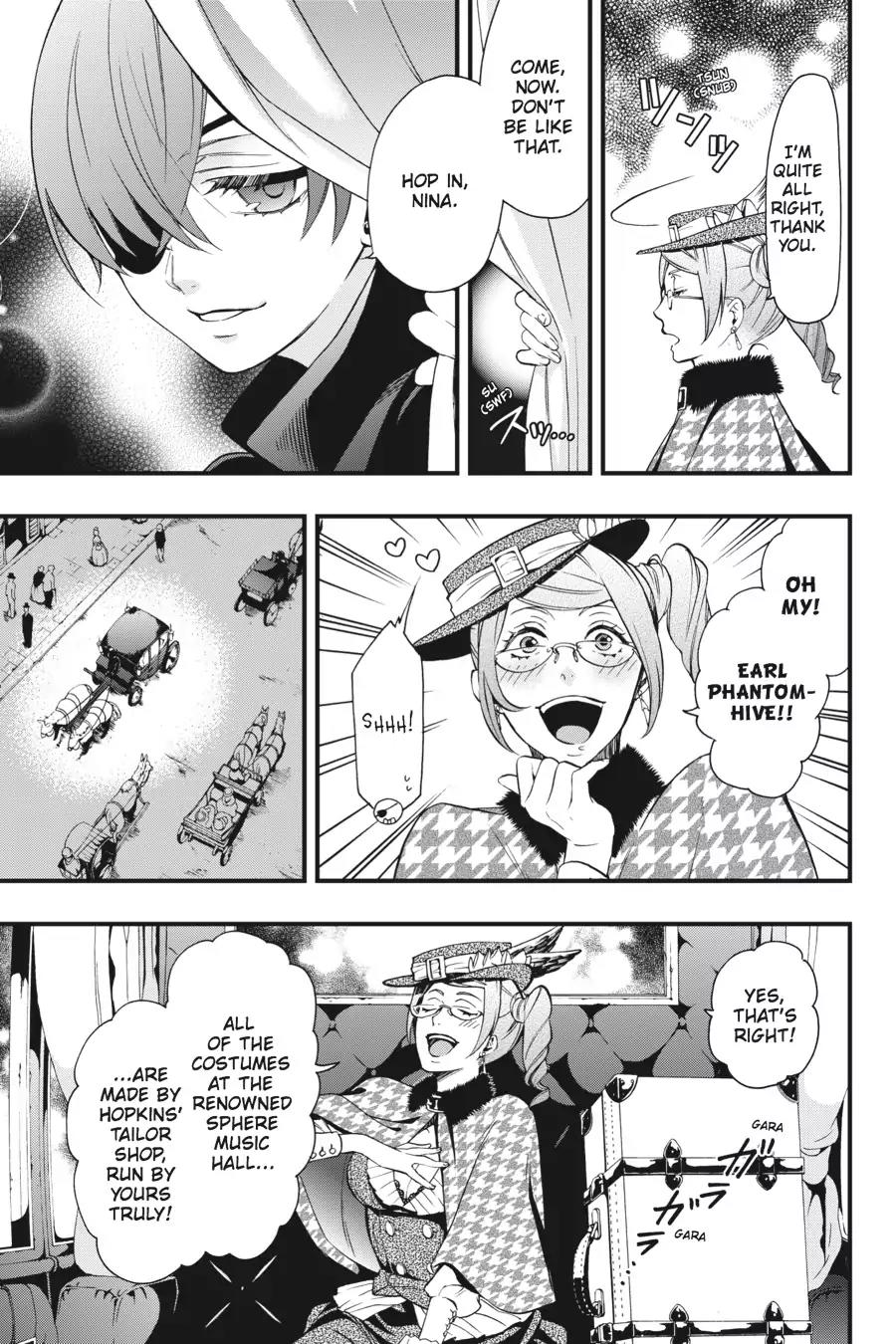 Kuroshitsuji Chapter 116 page 3 - Chapter 116: At noon: The Butler, Attiring