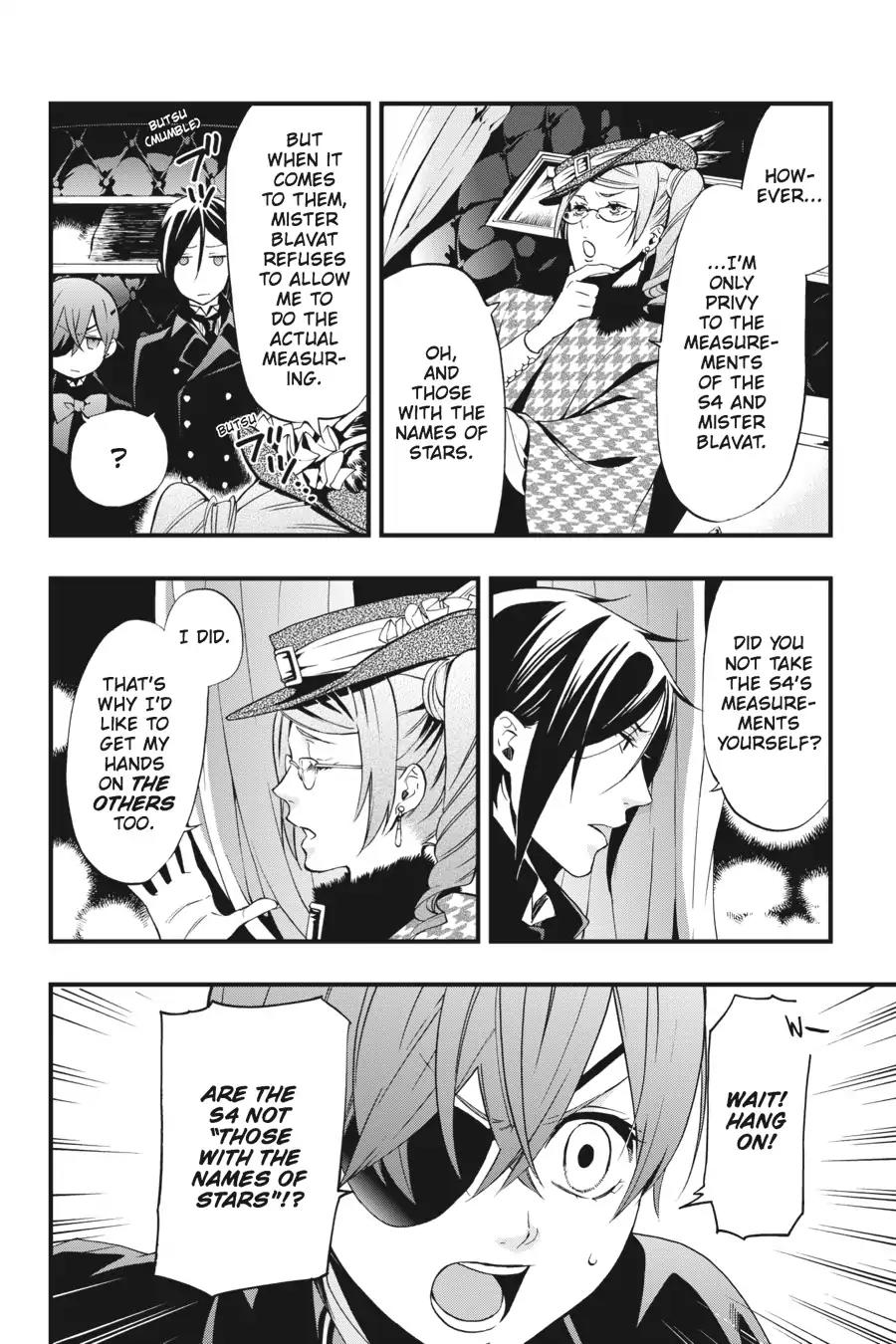 Kuroshitsuji Chapter 116 page 6 - Chapter 116: At noon: The Butler, Attiring