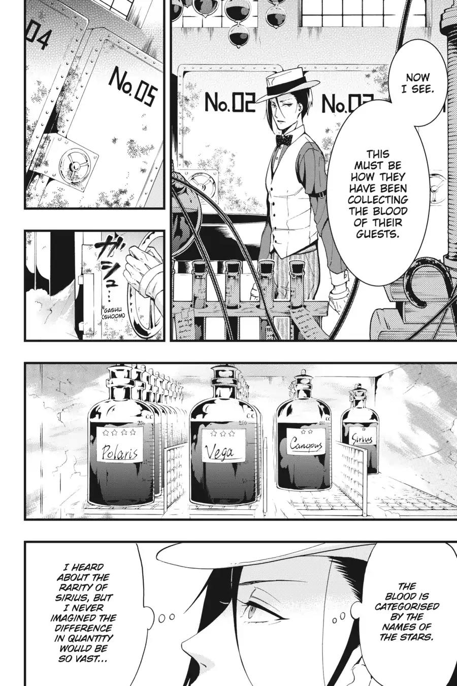 Kuroshitsuji Chapter 117 page 16 - Chapter 117: In the afternoon: The Butler, Sparring