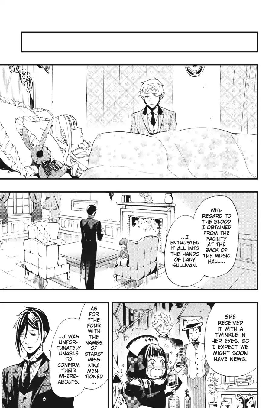Kuroshitsuji Chapter 117 page 21 - Chapter 117: In the afternoon: The Butler, Sparring