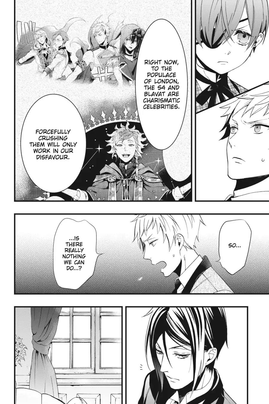 Kuroshitsuji Chapter 117 page 24 - Chapter 117: In the afternoon: The Butler, Sparring