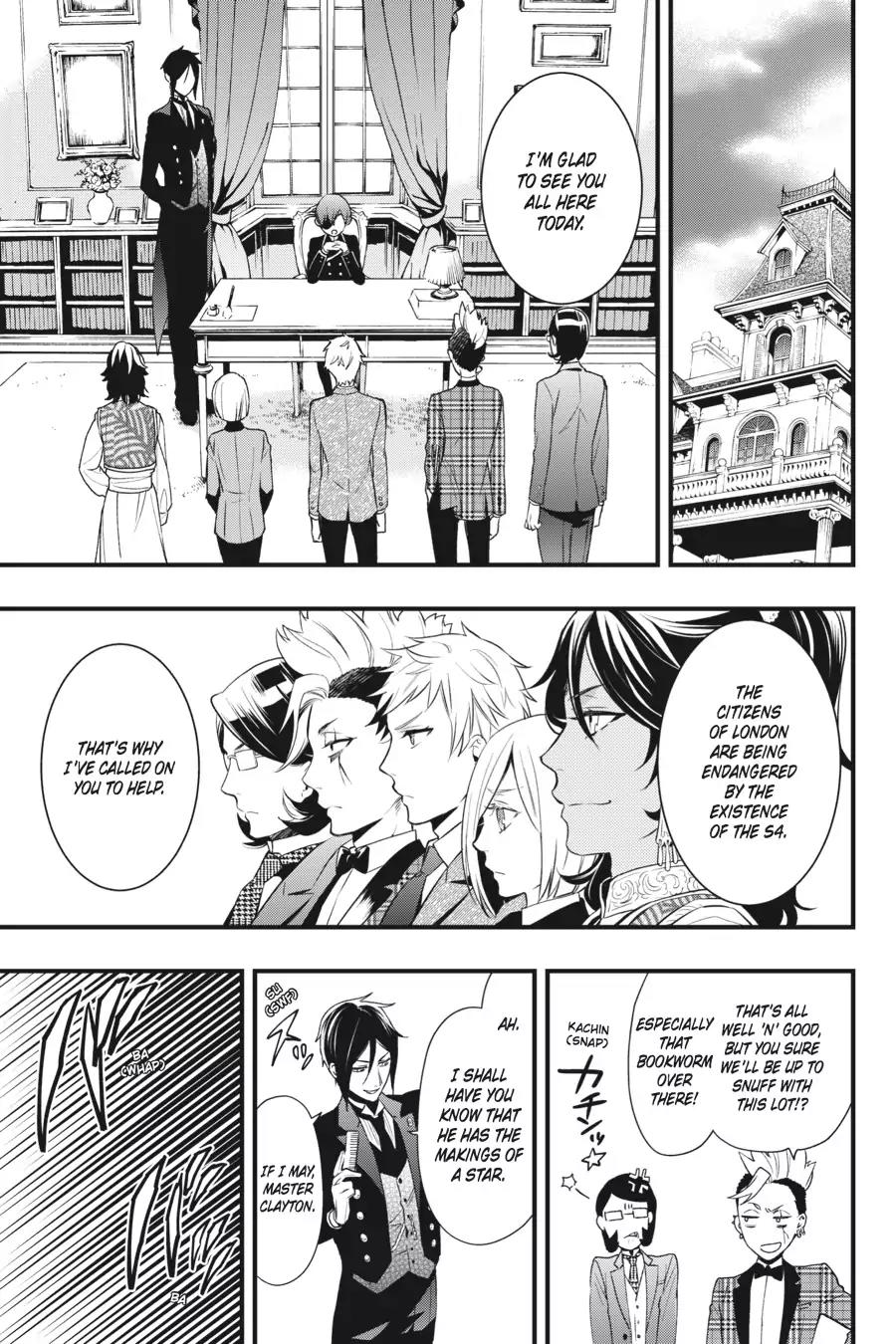 Kuroshitsuji Chapter 119 page 11 - Chapter 119: At midnight: The Butler, Instructing