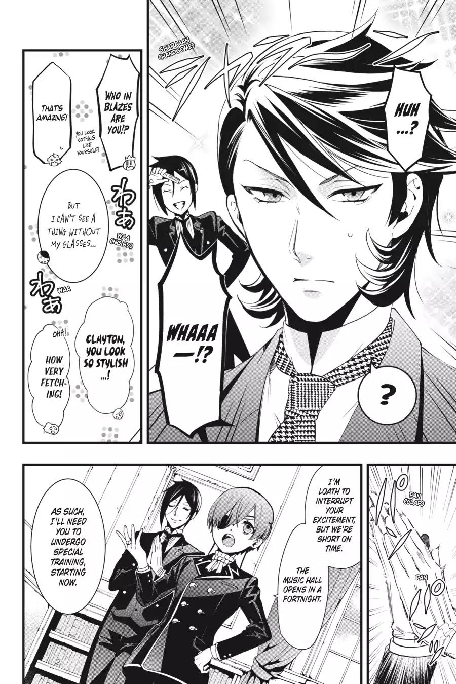 Kuroshitsuji Chapter 119 page 12 - Chapter 119: At midnight: The Butler, Instructing