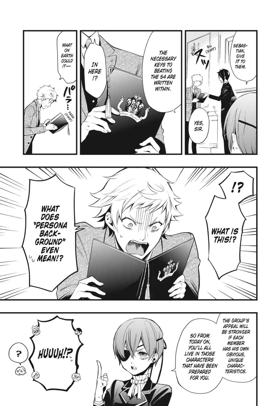 Kuroshitsuji Chapter 119 page 13 - Chapter 119: At midnight: The Butler, Instructing