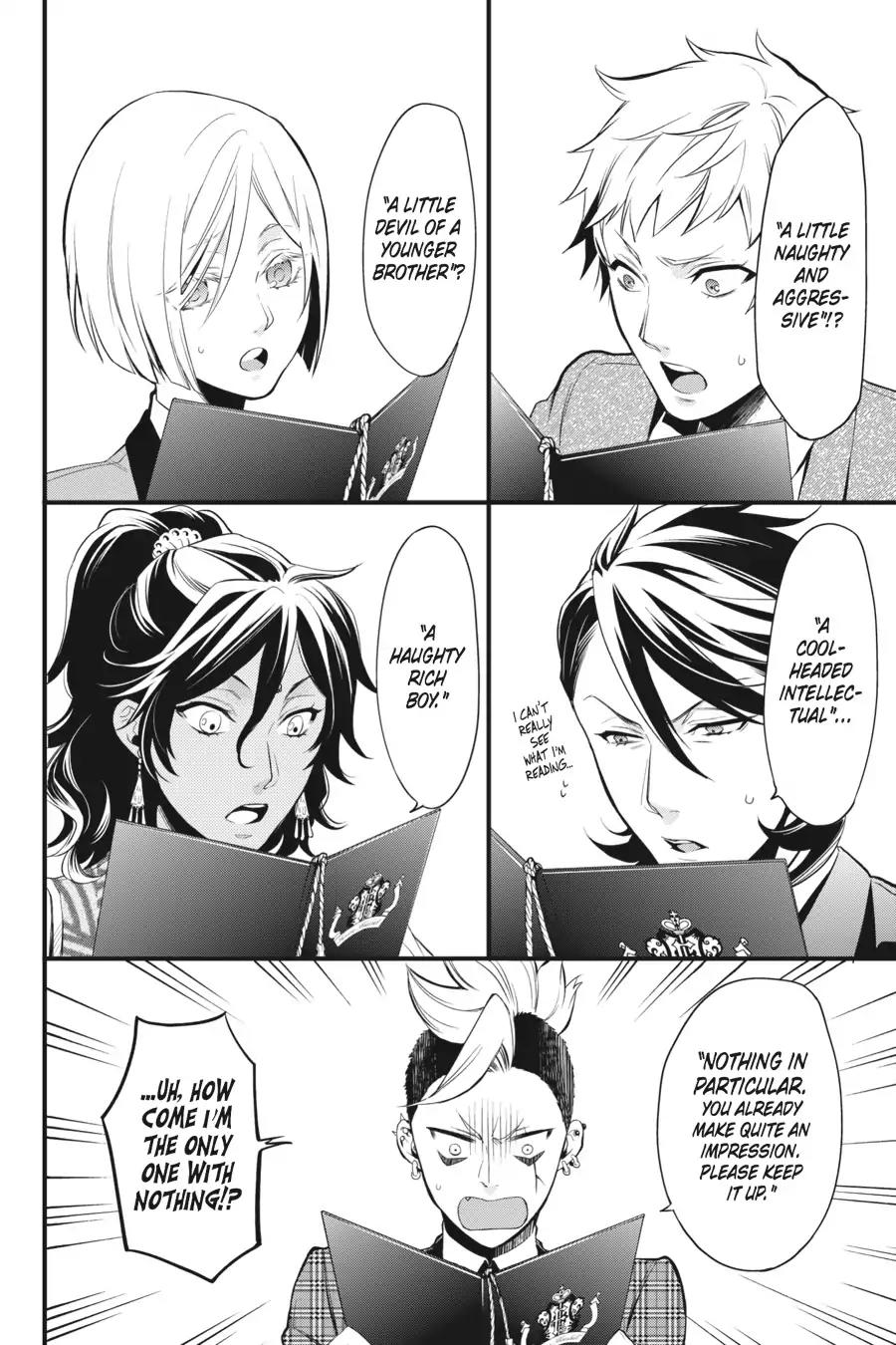 Kuroshitsuji Chapter 119 page 14 - Chapter 119: At midnight: The Butler, Instructing