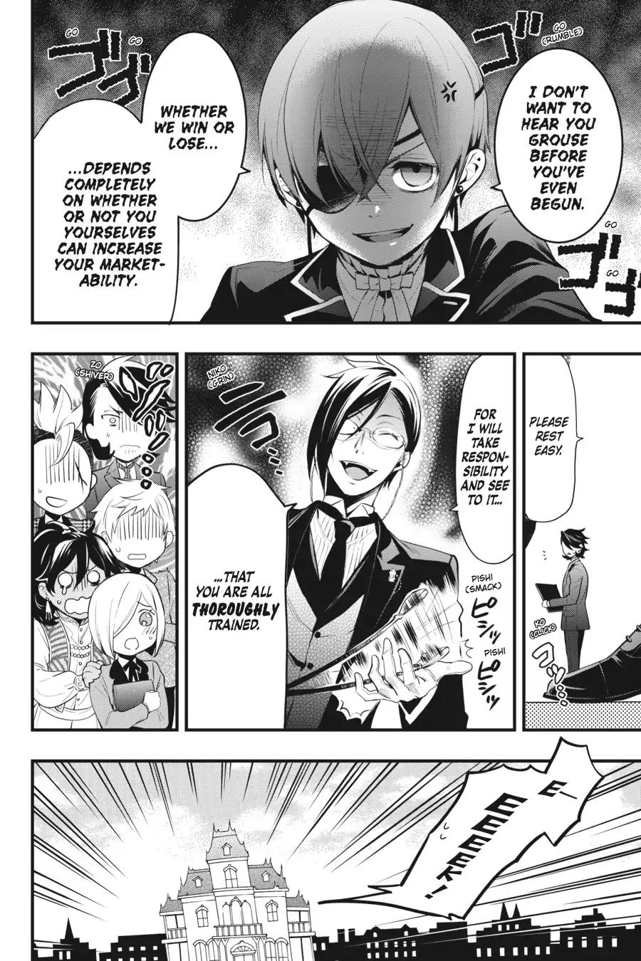 Kuroshitsuji Chapter 119 page 18 - Chapter 119: At midnight: The Butler, Instructing