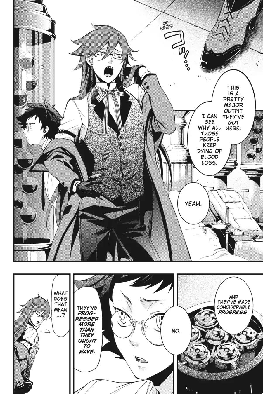 Kuroshitsuji Chapter 119 page 24 - Chapter 119: At midnight: The Butler, Instructing