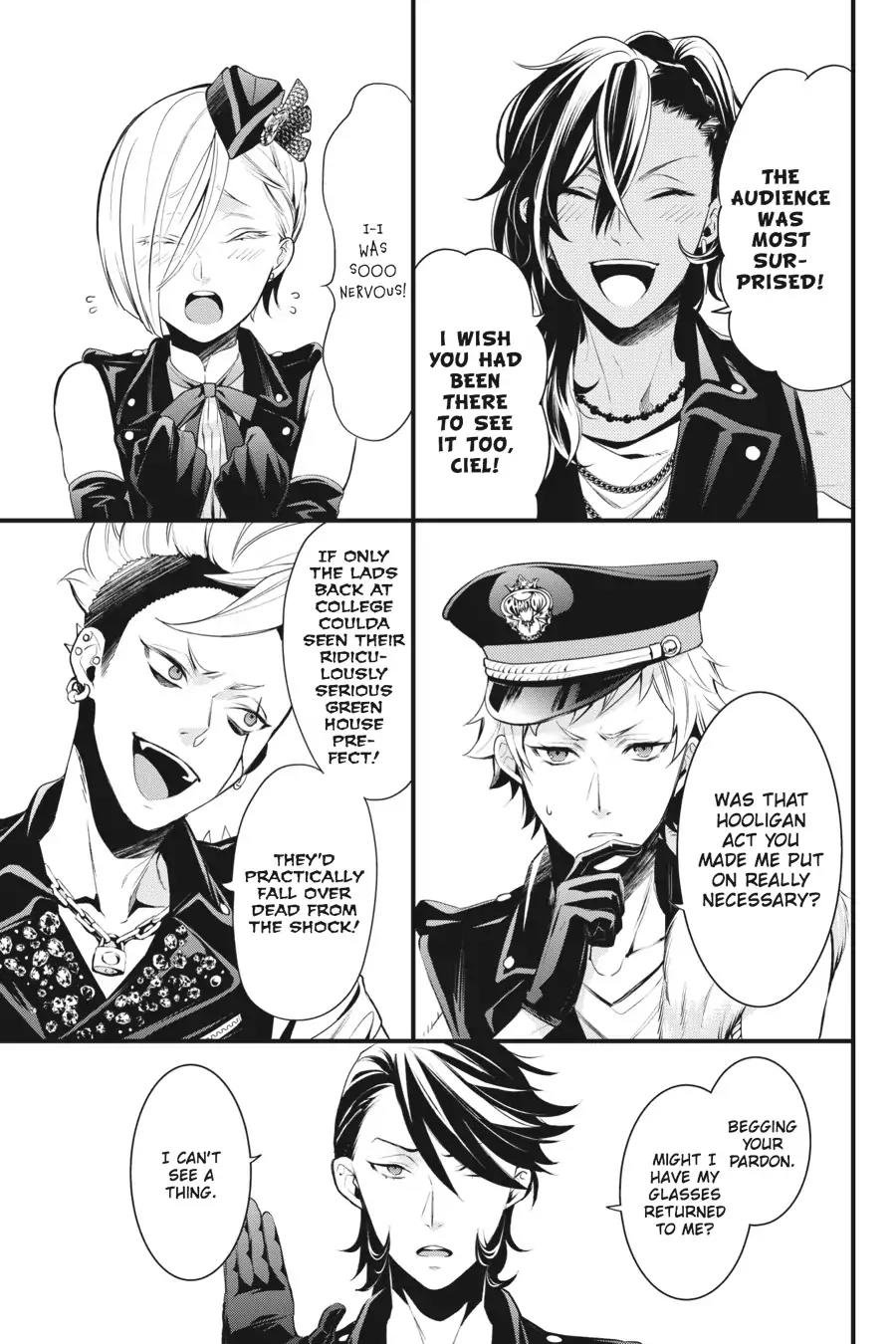 Kuroshitsuji Chapter 119 page 3 - Chapter 119: At midnight: The Butler, Instructing