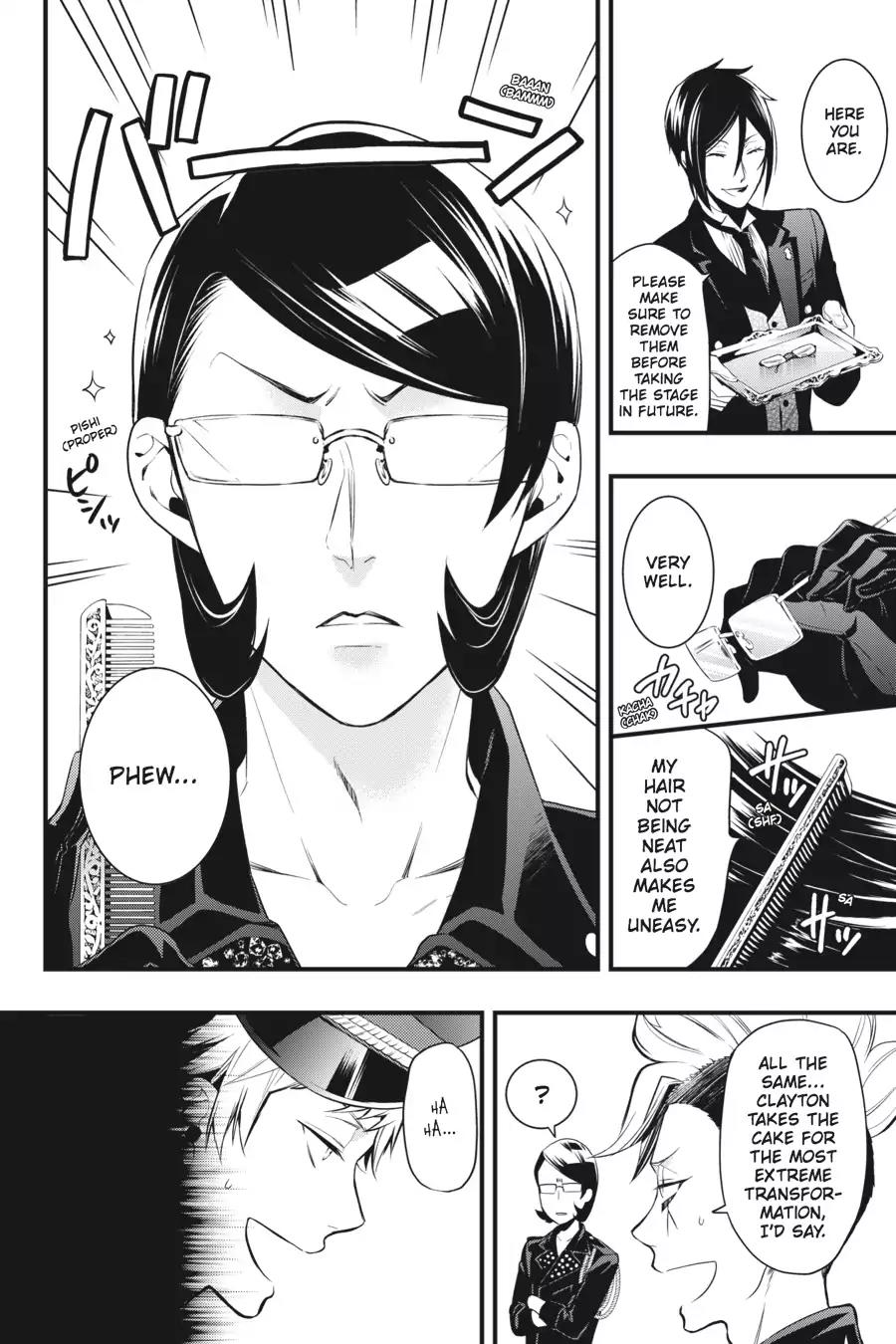 Kuroshitsuji Chapter 119 page 4 - Chapter 119: At midnight: The Butler, Instructing