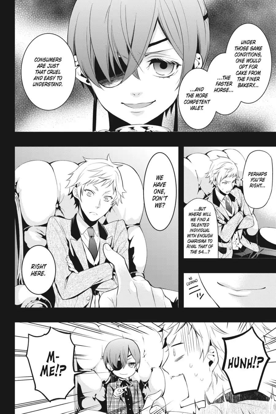 Kuroshitsuji Chapter 119 page 6 - Chapter 119: At midnight: The Butler, Instructing
