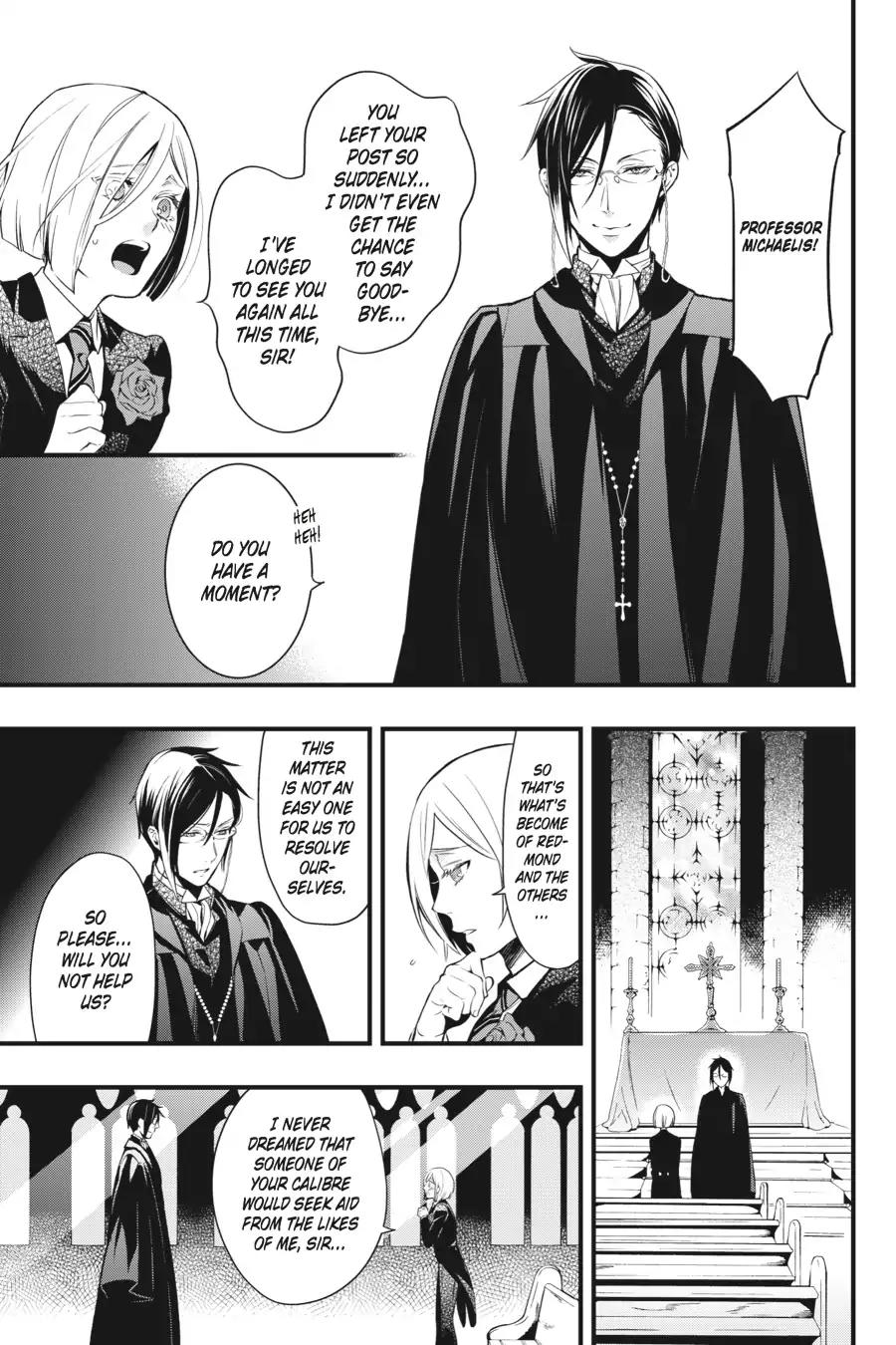 Kuroshitsuji Chapter 119 page 9 - Chapter 119: At midnight: The Butler, Instructing