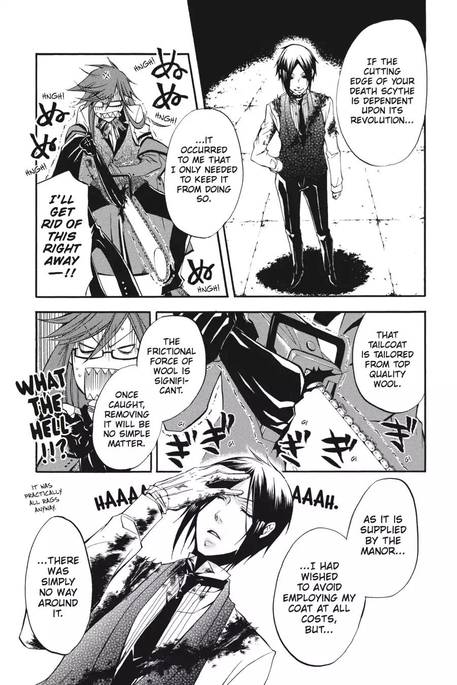 Kuroshitsuji Chapter 12 page 11 - Chapter 12: In the afternoon: The Butler, Retaliatory