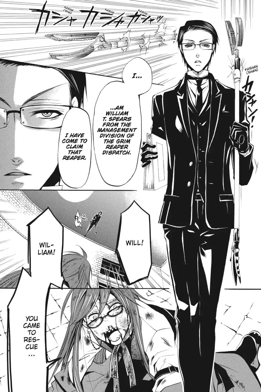 Kuroshitsuji Chapter 12 page 20 - Chapter 12: In the afternoon: The Butler, Retaliatory
