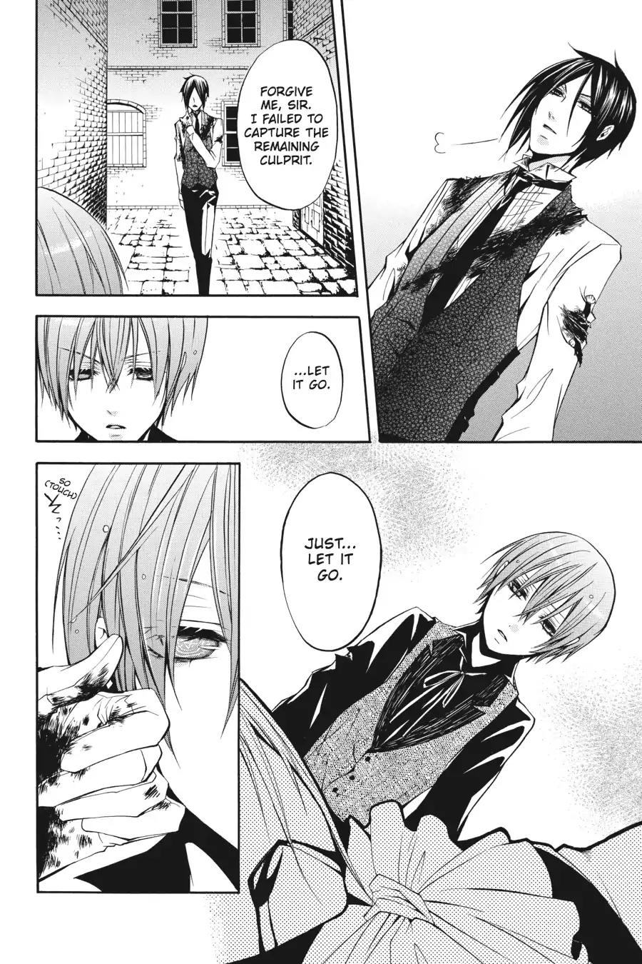 Kuroshitsuji Chapter 12 page 28 - Chapter 12: In the afternoon: The Butler, Retaliatory