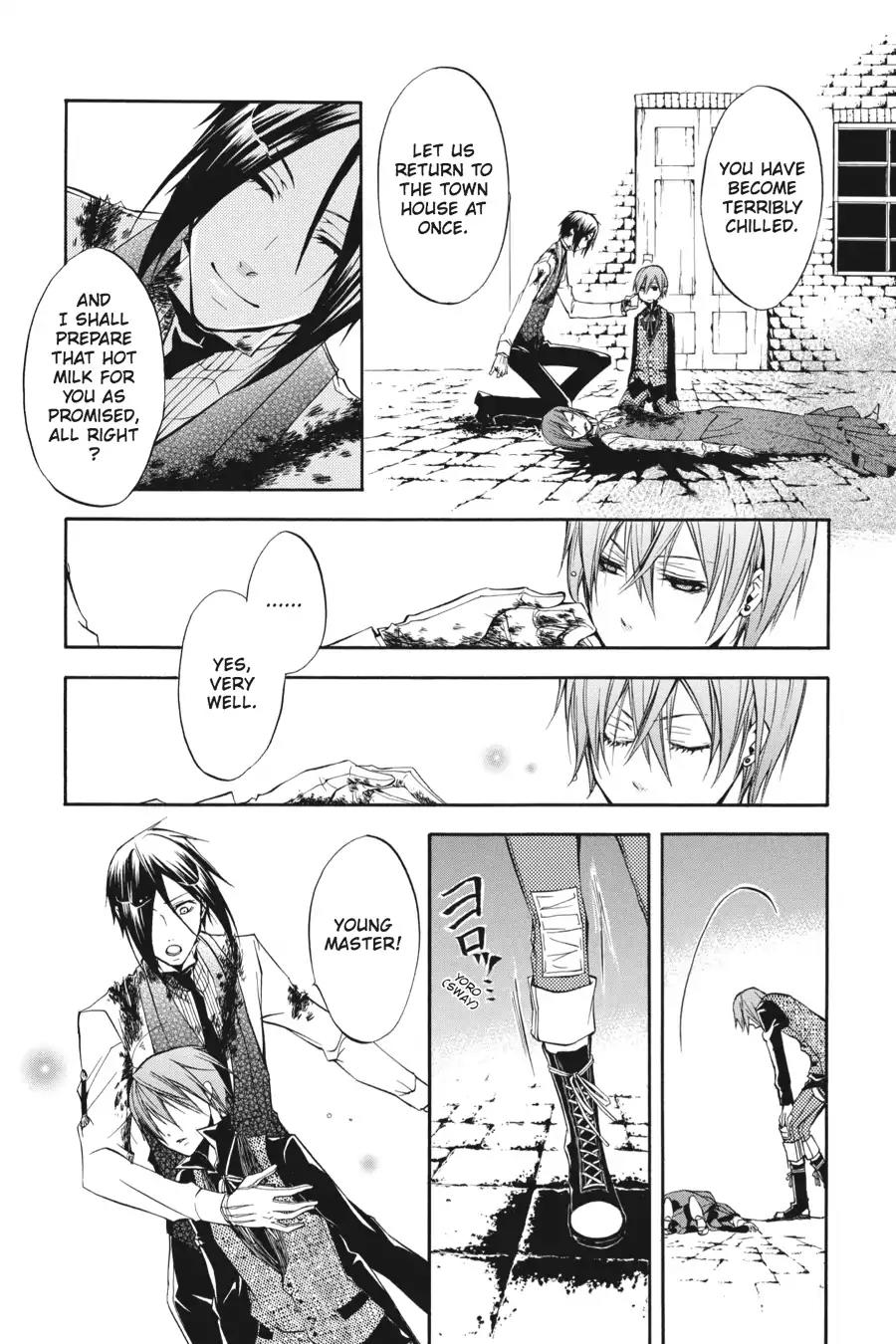 Kuroshitsuji Chapter 12 page 29 - Chapter 12: In the afternoon: The Butler, Retaliatory
