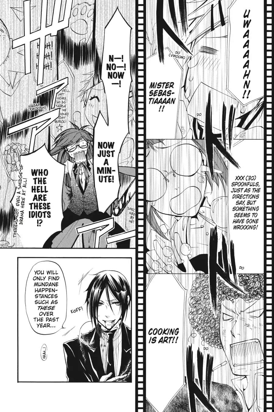 Kuroshitsuji Chapter 12 page 4 - Chapter 12: In the afternoon: The Butler, Retaliatory