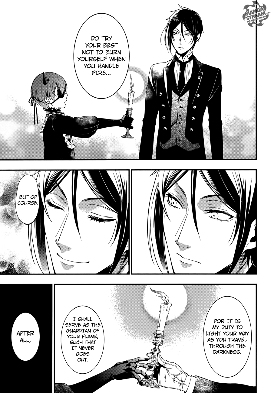 Kuroshitsuji Chapter 120 page 28 - Chapter 120: That Butler, Expressing Emotion