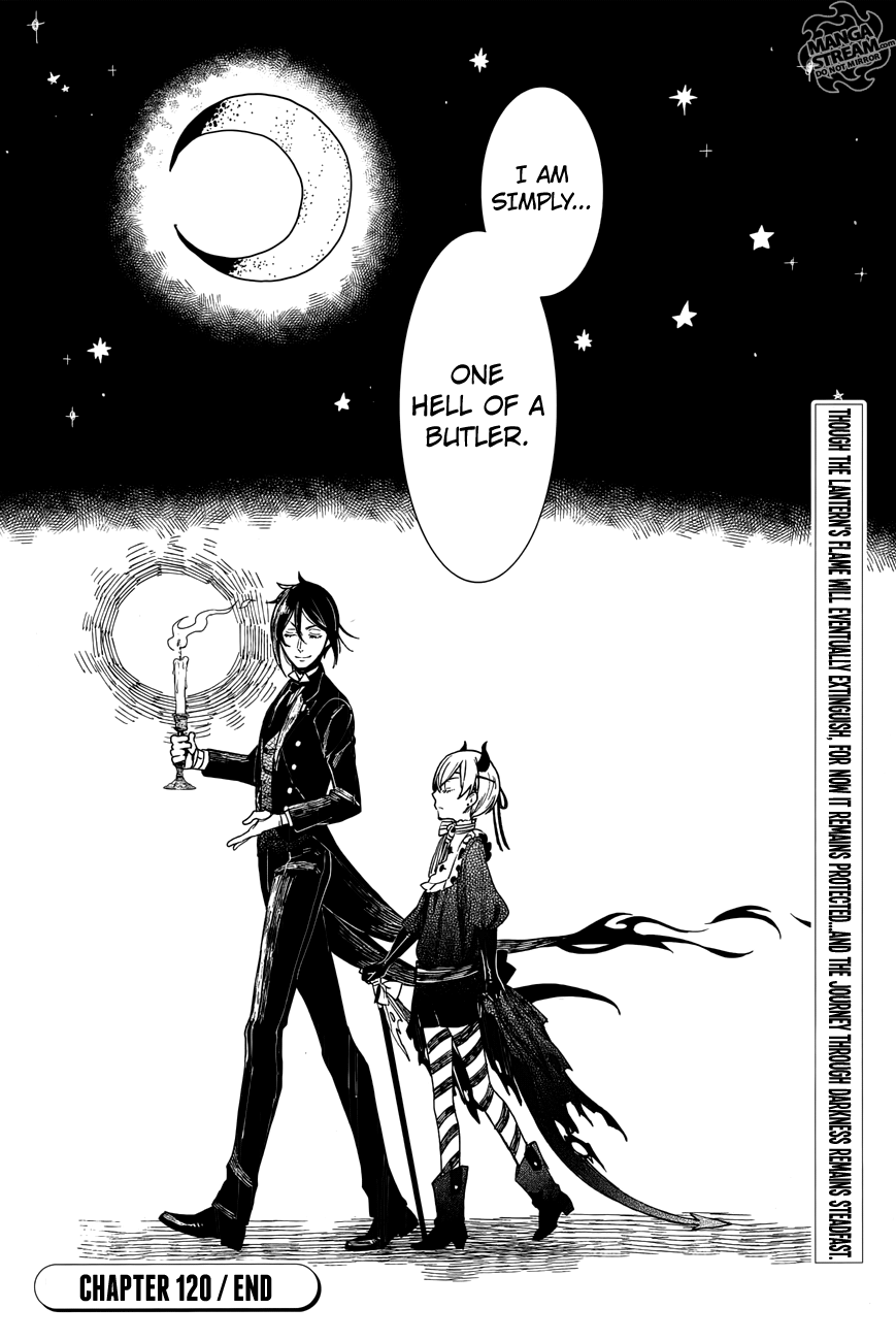 Kuroshitsuji Chapter 120 page 29 - Chapter 120: That Butler, Expressing Emotion
