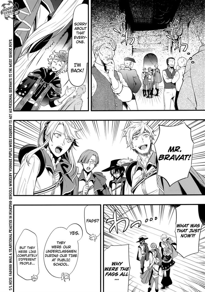 Kuroshitsuji Chapter 121 page 8 - Chapter 121 : That Butler, Listening Silently