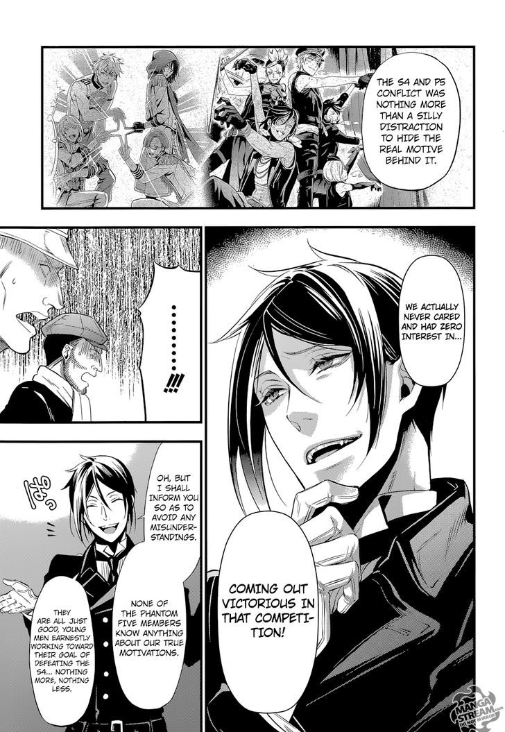 Kuroshitsuji Chapter 123 page 22 - Chapter 123 : That Butler, Expectantly Waiting