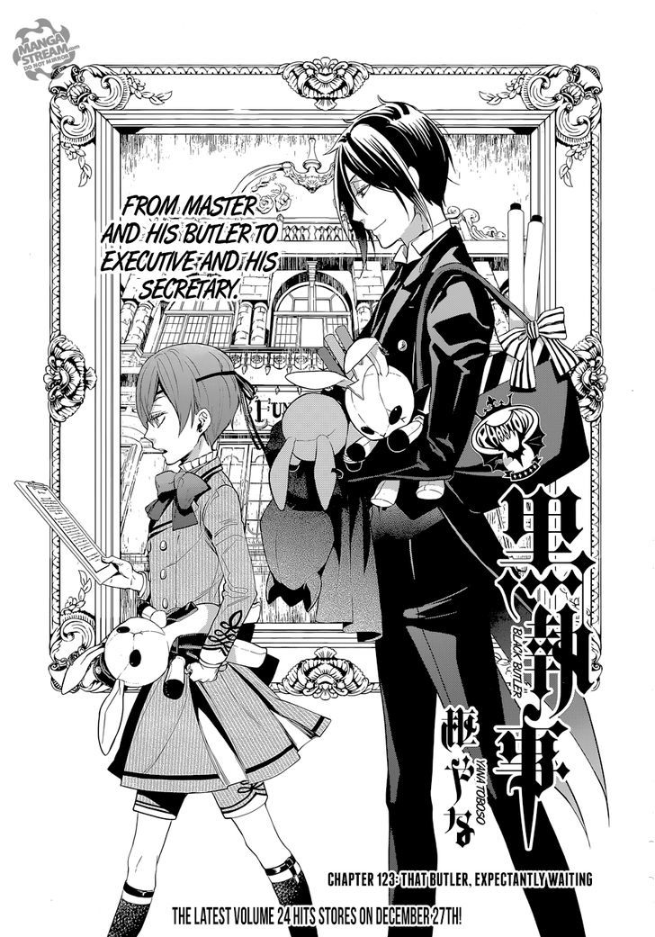Kuroshitsuji Chapter 123 page 4 - Chapter 123 : That Butler, Expectantly Waiting