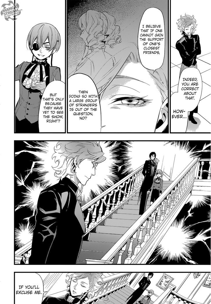 Kuroshitsuji Chapter 123 page 7 - Chapter 123 : That Butler, Expectantly Waiting