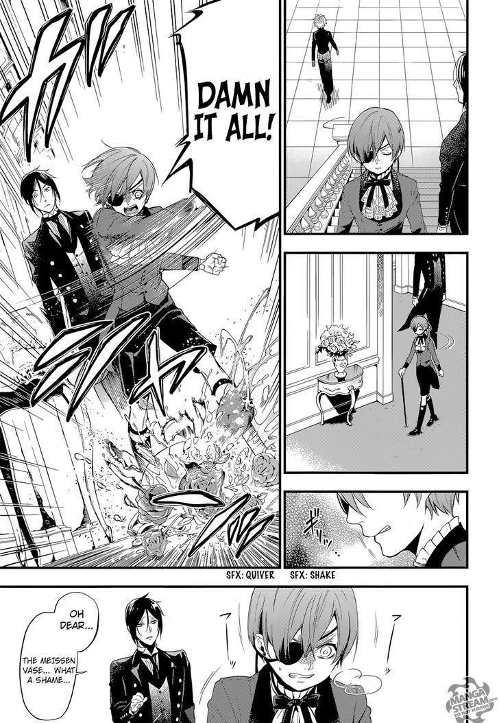 Kuroshitsuji Chapter 123 page 8 - Chapter 123 : That Butler, Expectantly Waiting
