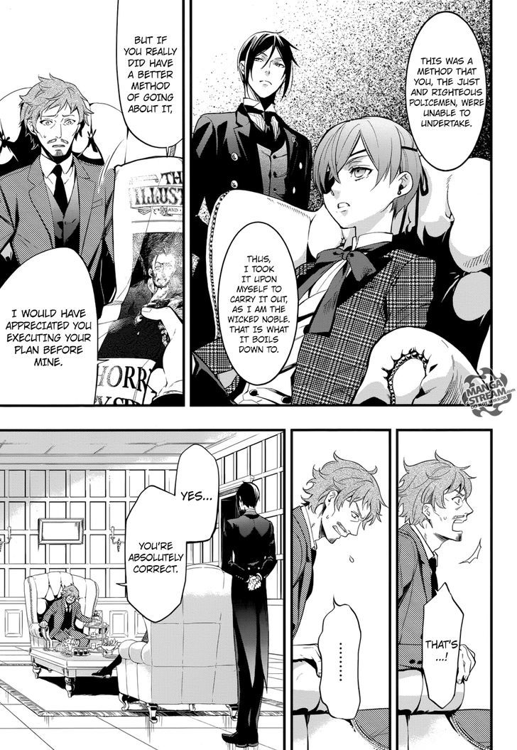 Kuroshitsuji Chapter 124 page 20 - Chapter 124 : That Butler, Clarifying