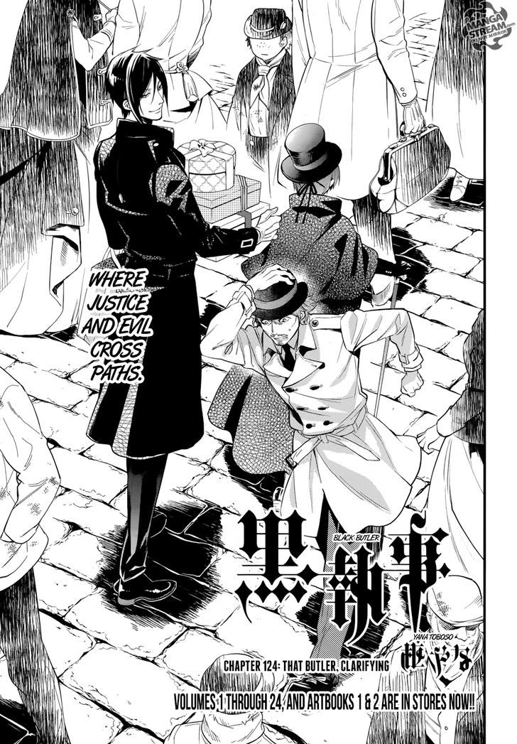 Kuroshitsuji Chapter 124 page 4 - Chapter 124 : That Butler, Clarifying