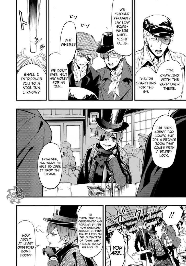 Kuroshitsuji Chapter 125 page 12 - Chapter 125 : That Butler, Hospitalizing