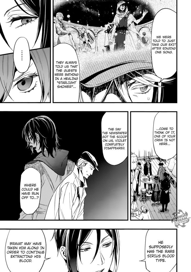 Kuroshitsuji Chapter 125 page 15 - Chapter 125 : That Butler, Hospitalizing