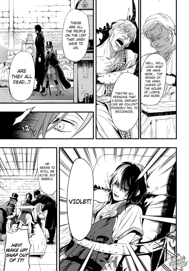 Kuroshitsuji Chapter 125 page 25 - Chapter 125 : That Butler, Hospitalizing