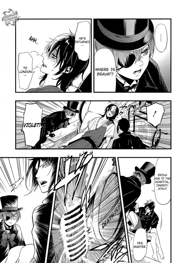 Kuroshitsuji Chapter 125 page 29 - Chapter 125 : That Butler, Hospitalizing