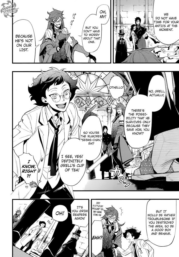 Kuroshitsuji Chapter 125 page 31 - Chapter 125 : That Butler, Hospitalizing