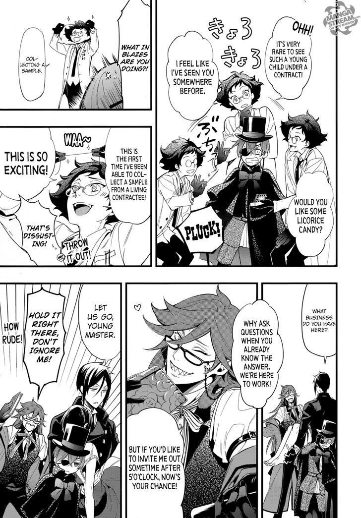 Kuroshitsuji Chapter 125 page 32 - Chapter 125 : That Butler, Hospitalizing