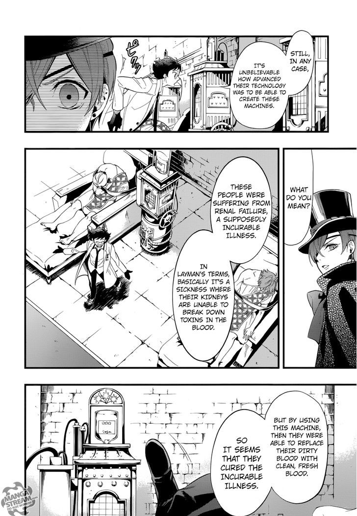 Kuroshitsuji Chapter 125 page 33 - Chapter 125 : That Butler, Hospitalizing