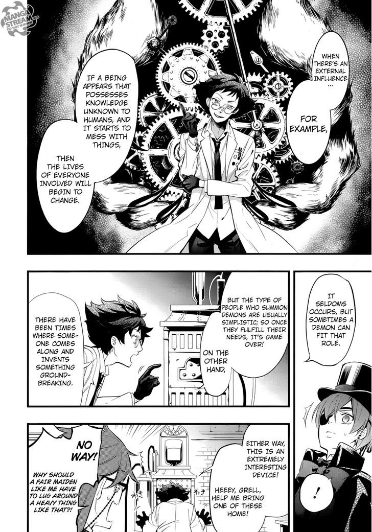 Kuroshitsuji Chapter 125 page 35 - Chapter 125 : That Butler, Hospitalizing