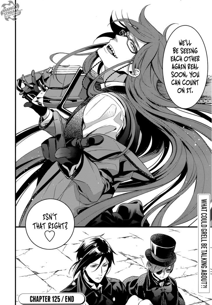 Kuroshitsuji Chapter 125 page 37 - Chapter 125 : That Butler, Hospitalizing