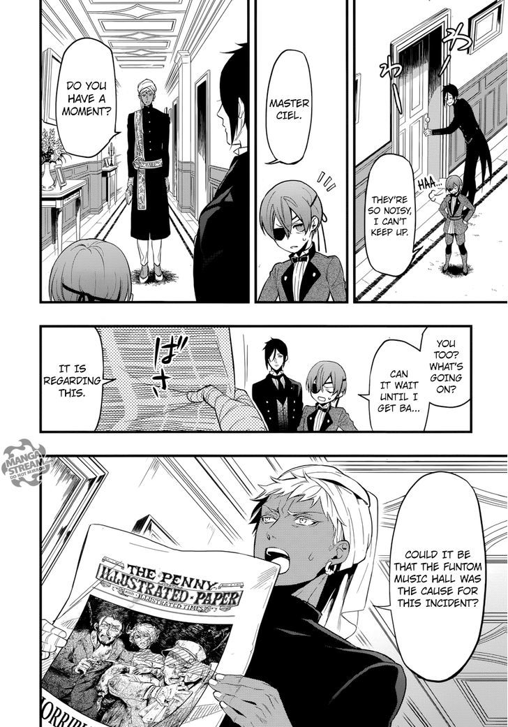 Kuroshitsuji Chapter 125 page 6 - Chapter 125 : That Butler, Hospitalizing