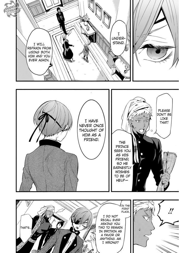 Kuroshitsuji Chapter 125 page 8 - Chapter 125 : That Butler, Hospitalizing