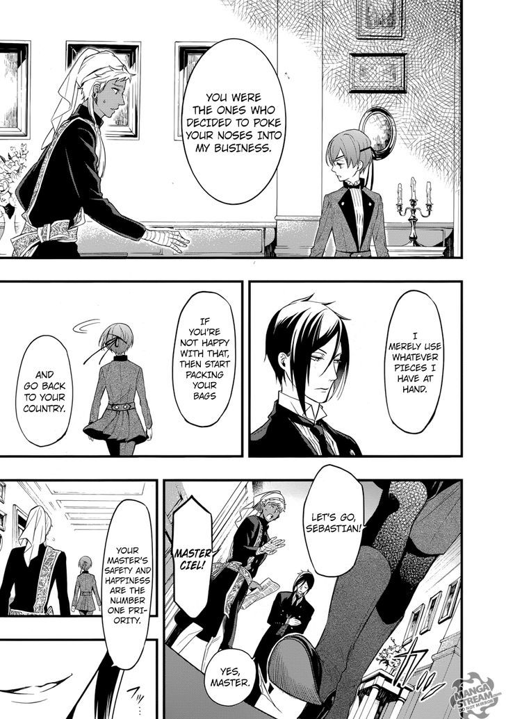 Kuroshitsuji Chapter 125 page 9 - Chapter 125 : That Butler, Hospitalizing