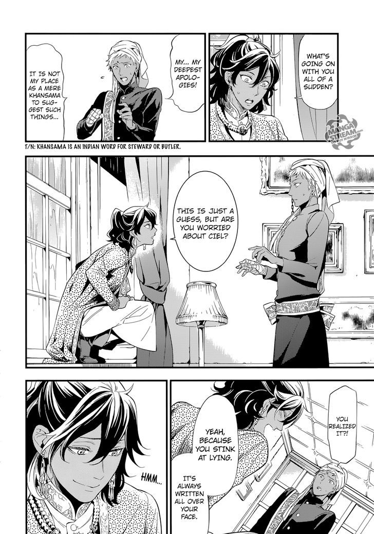 Kuroshitsuji Chapter 126 page 12 - Chapter 126 : That Butler, Returning