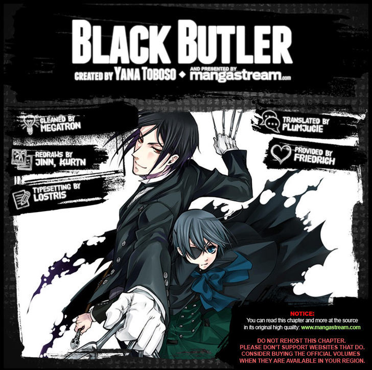 Kuroshitsuji Chapter 126 page 3 - Chapter 126 : That Butler, Returning