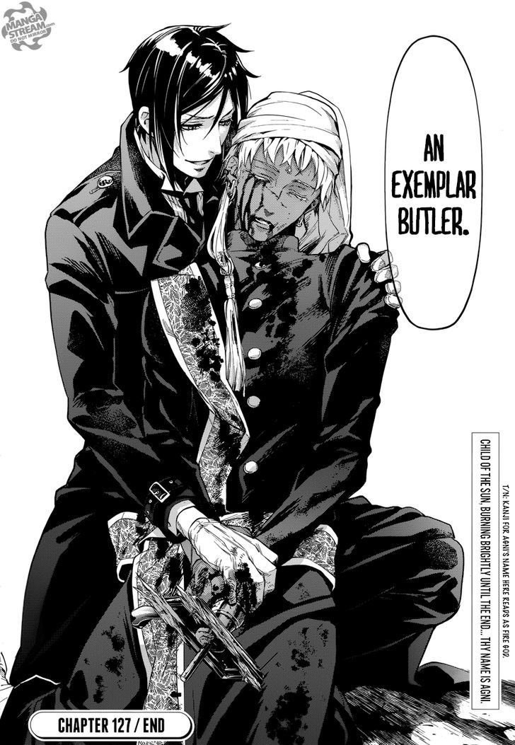 Kuroshitsuji Chapter 127 page 27 - Chapter 127 : That Butler, Tributing