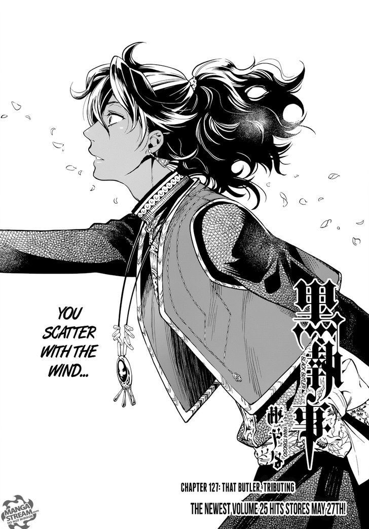 Kuroshitsuji Chapter 127 page 3 - Chapter 127 : That Butler, Tributing