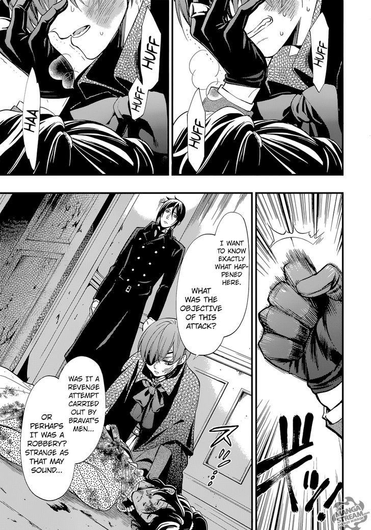 Kuroshitsuji Chapter 128 page 10 - Chapter 128 : That Butler, Inspecting