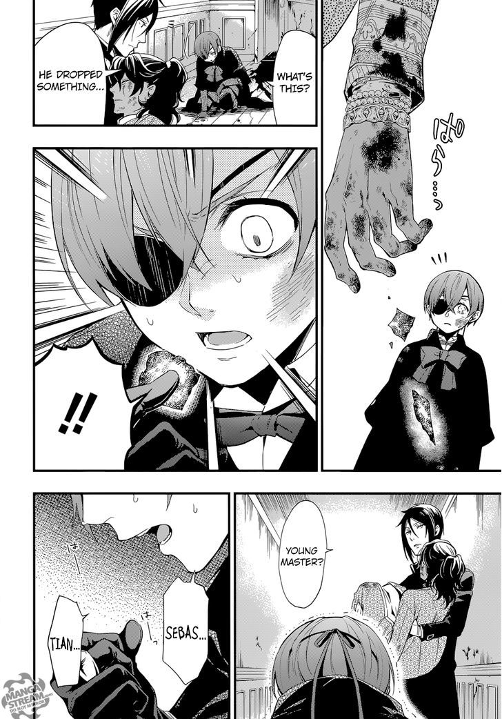 Kuroshitsuji Chapter 128 page 16 - Chapter 128 : That Butler, Inspecting