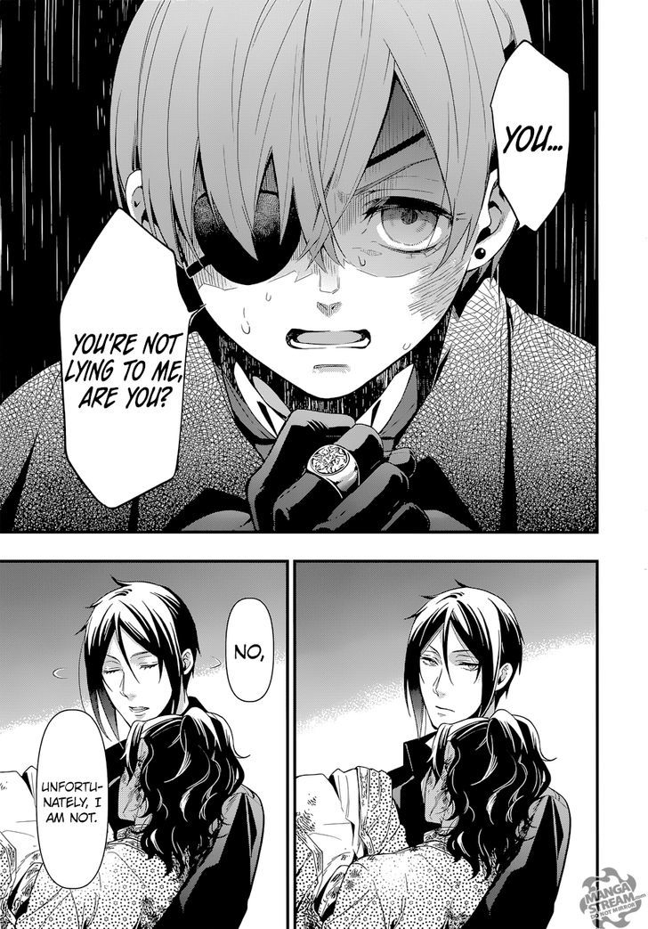 Kuroshitsuji Chapter 128 page 17 - Chapter 128 : That Butler, Inspecting