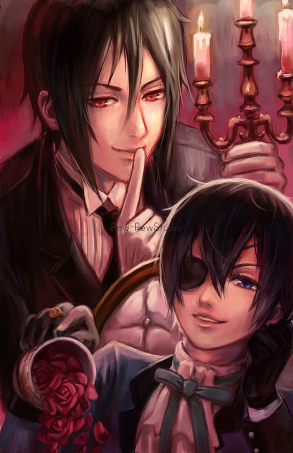 Kuroshitsuji Chapter 128 page 19 - Chapter 128 : That Butler, Inspecting